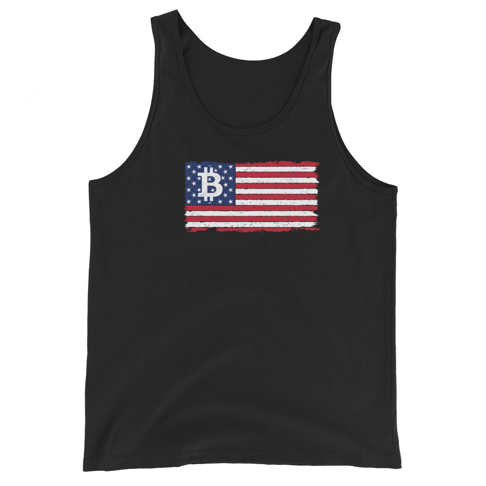 Bitcoin USA Unisex Tank Top