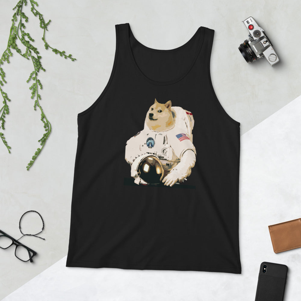 Astro Doge Unisex Tank Top