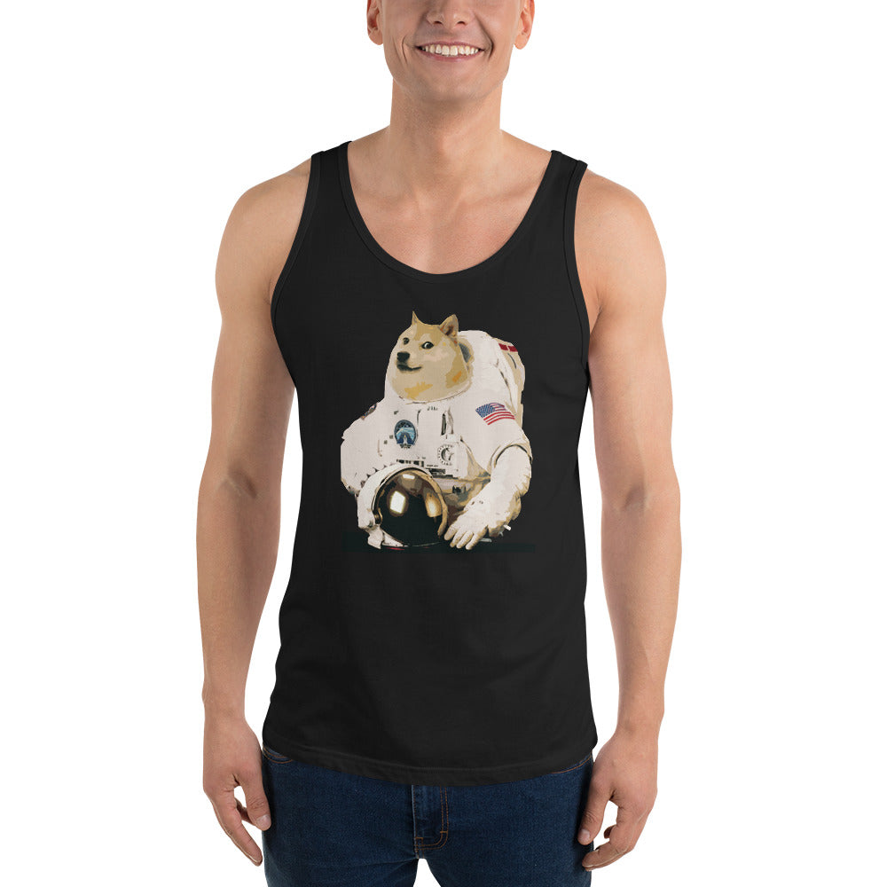 Astro Doge Unisex Tank Top