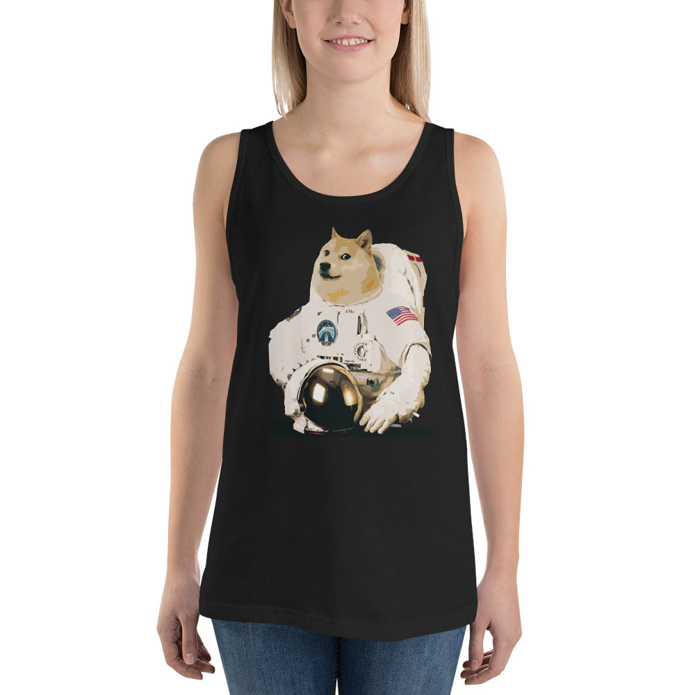 Astro Doge Unisex Tank Top