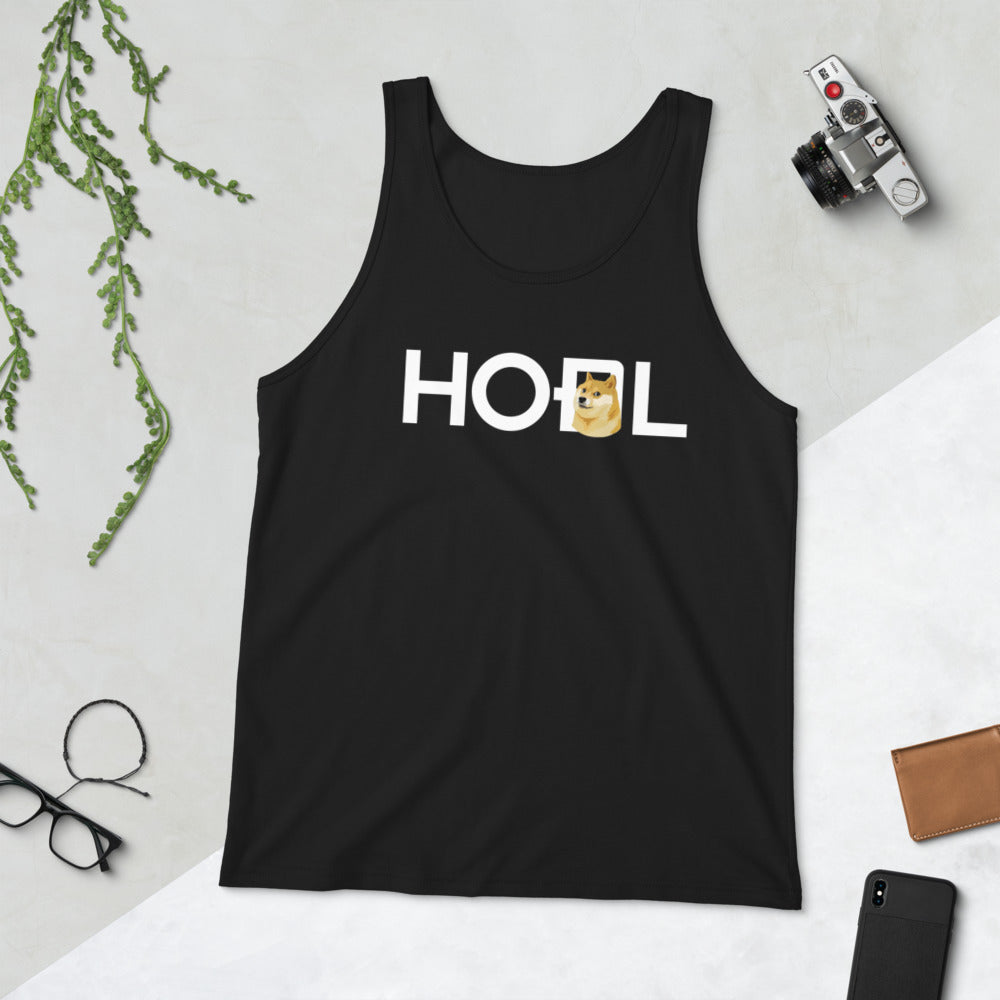 HODL Unisex Tank Top