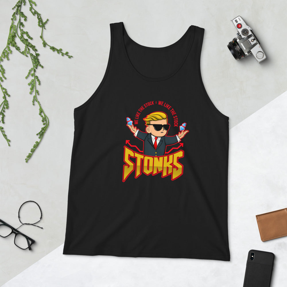 Stonk Man Unisex Tank Top