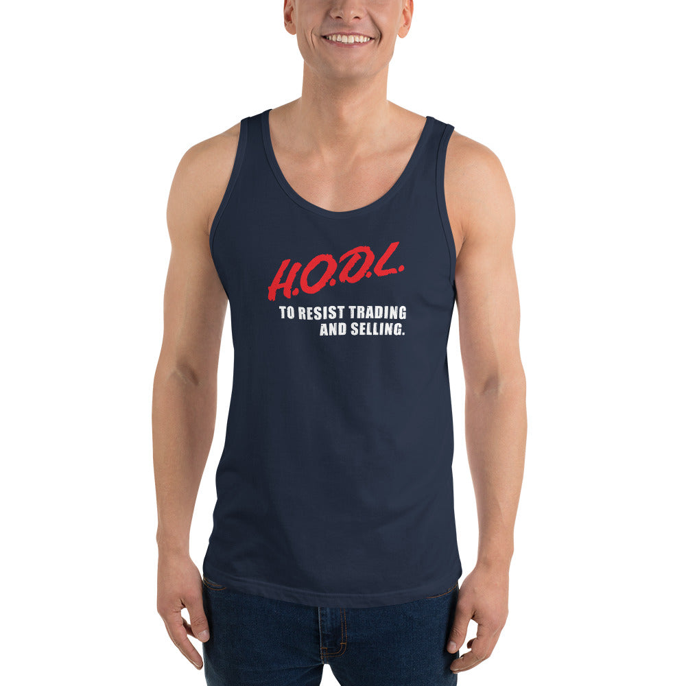 HODL (dare) Unisex Tank Top