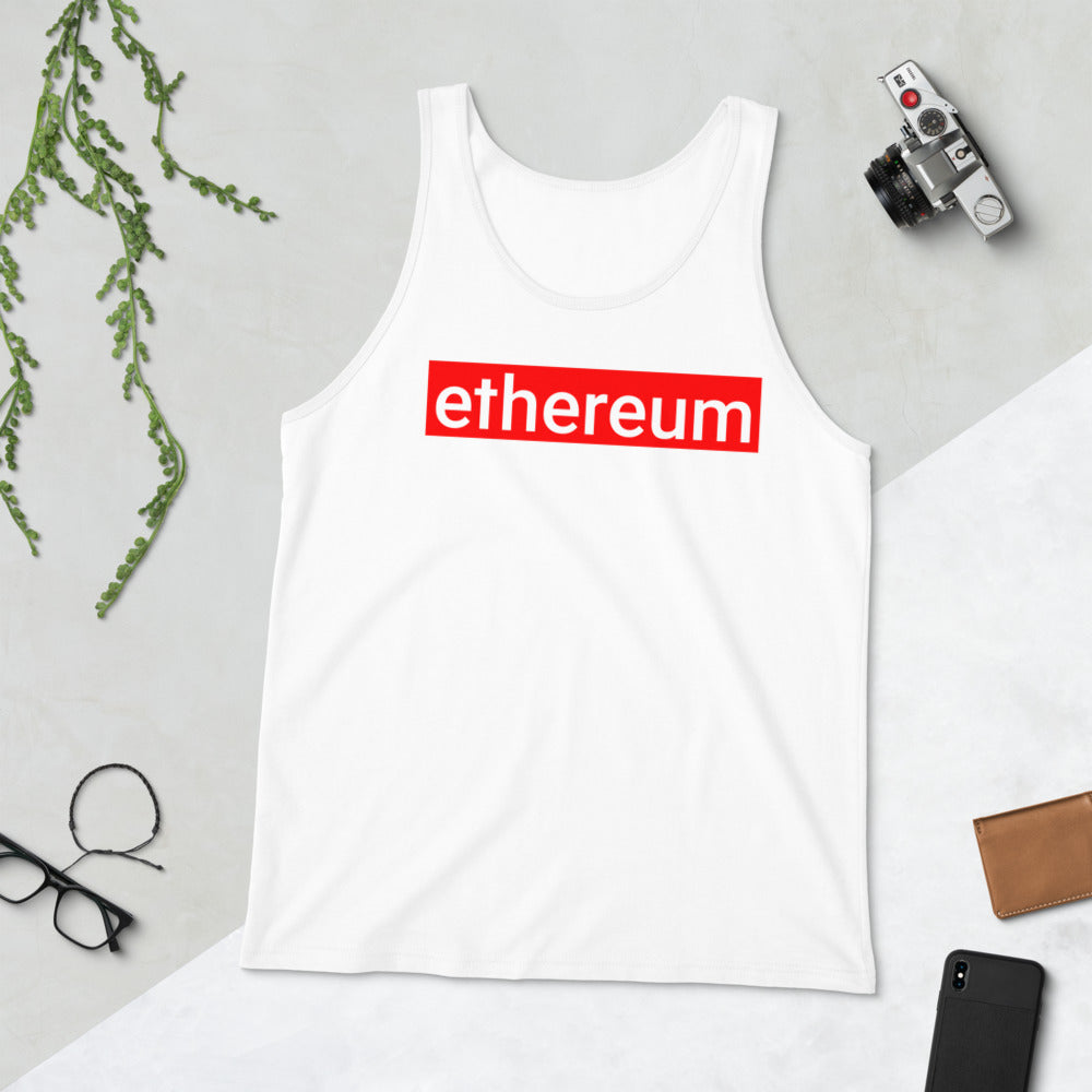 Ethereum Unisex Tank Tops