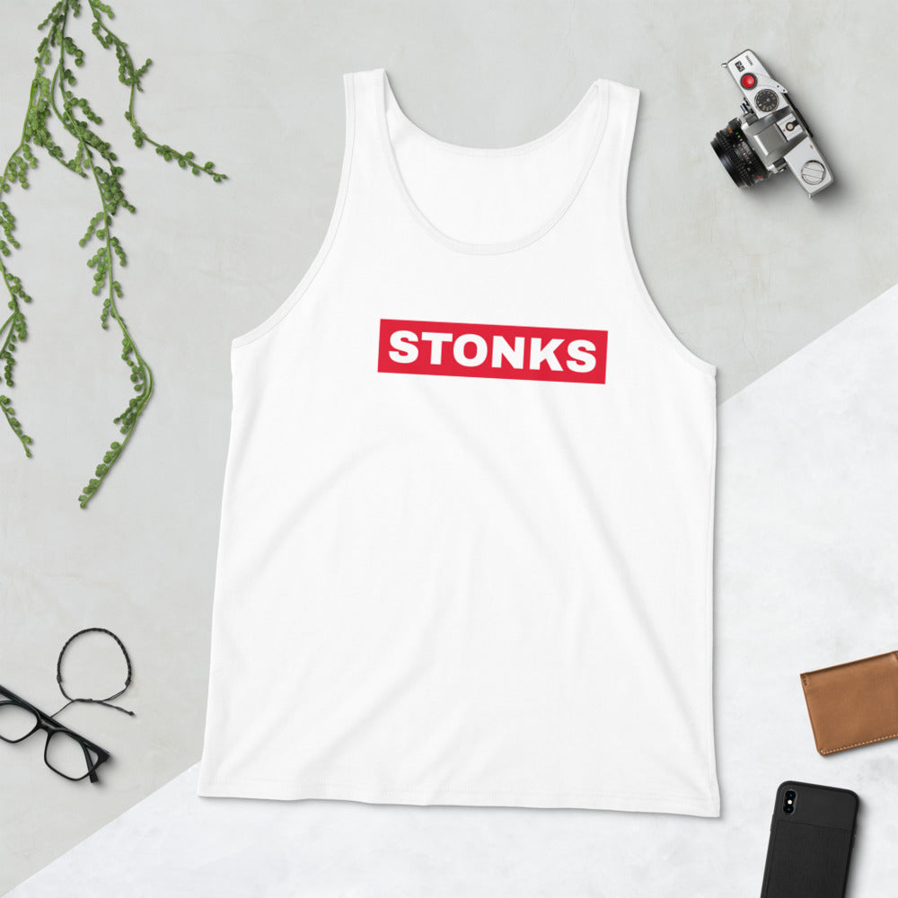 Stonks Unisex Tank Top