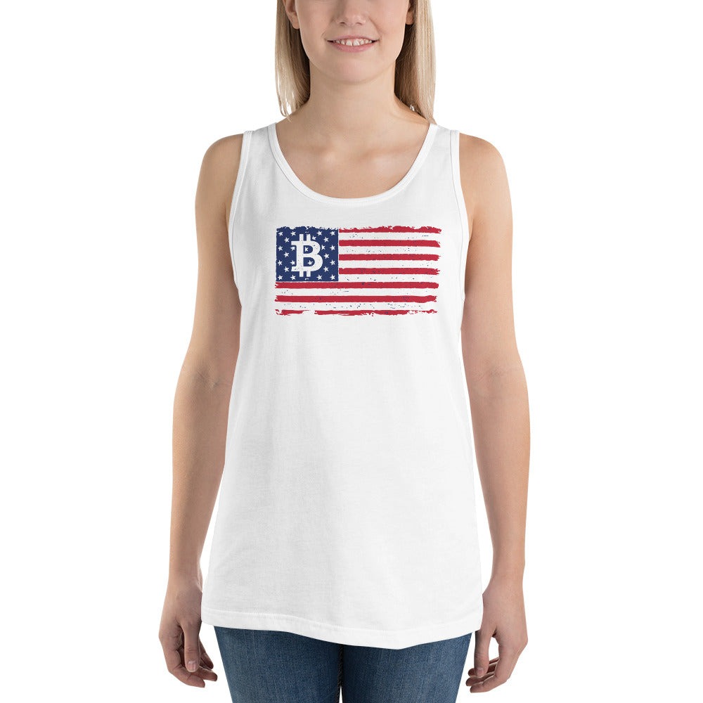 Bitcoin U.S.A. Unisex Tank Top